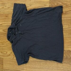 Simply Southern 100% cotton navy slub knit short-sleeve polo shirt, men's XXL